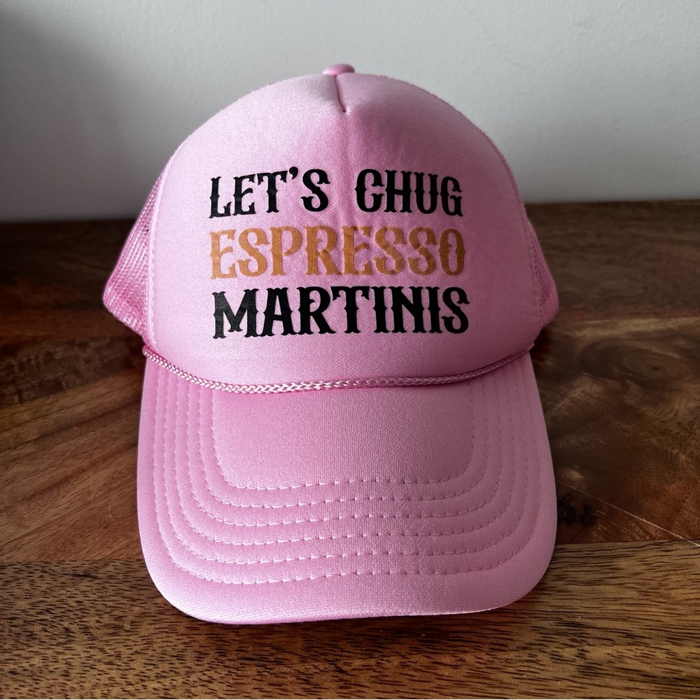 OTTO Pink Mesh Trucker Hat